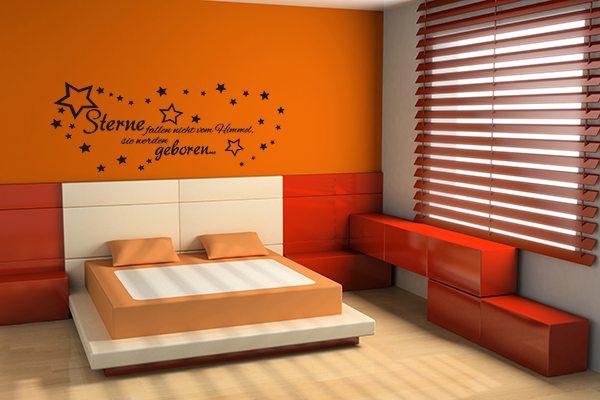 Sterne fallen nicht vom Himmel, sie werden geboren...